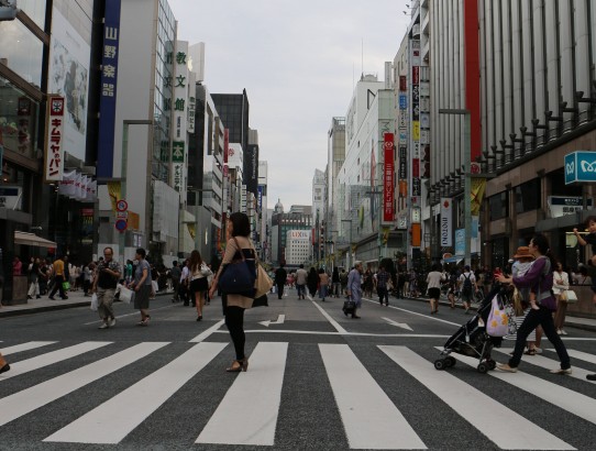 Ginza le dimanche